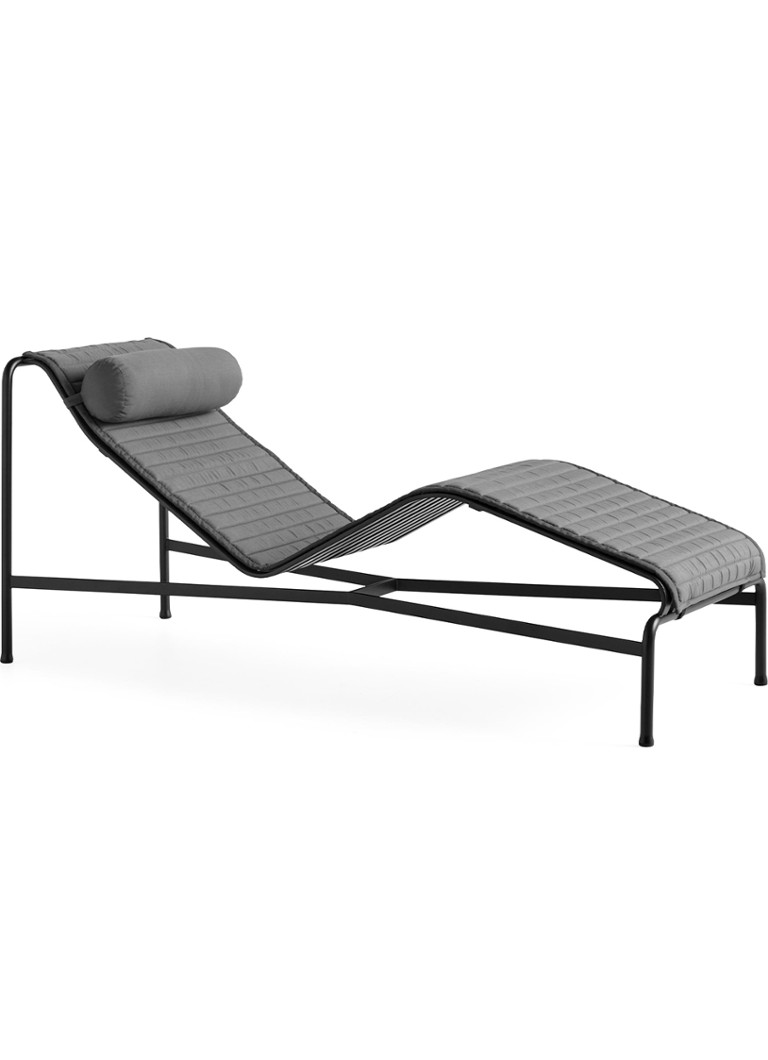 Pernă impermeabilă cu umplutură pentru șezlong de grădină Palisade, culoarea fânului, 49,5 x 195 cm