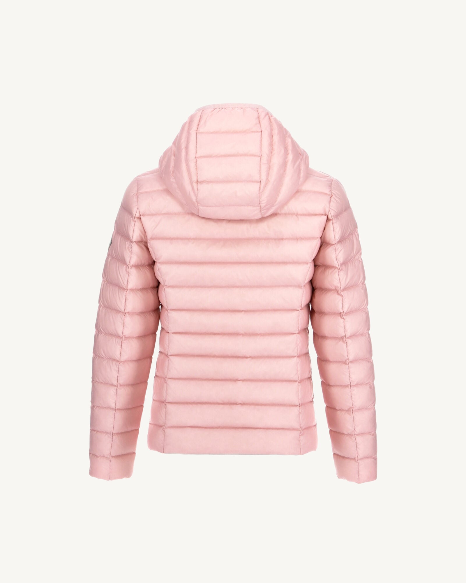 Doudoune légère à capuche enfant Rose pêche Carla