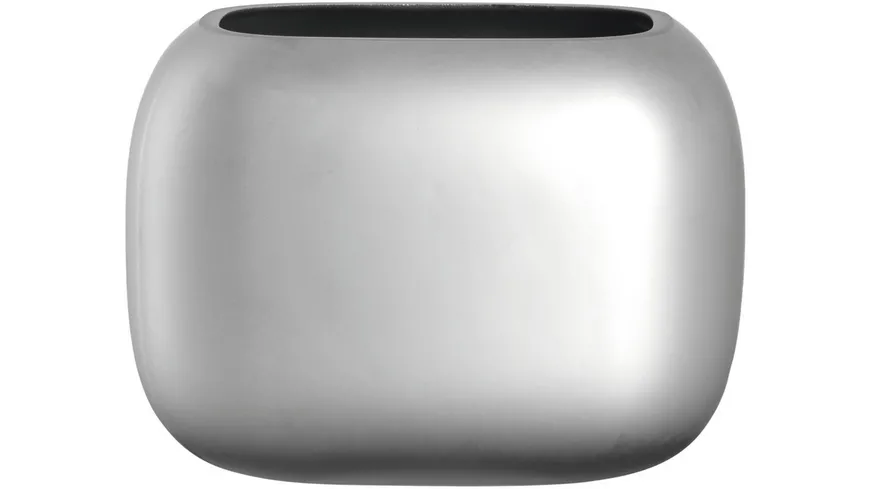 LEONARDO Vase Silber Matt Neve silber