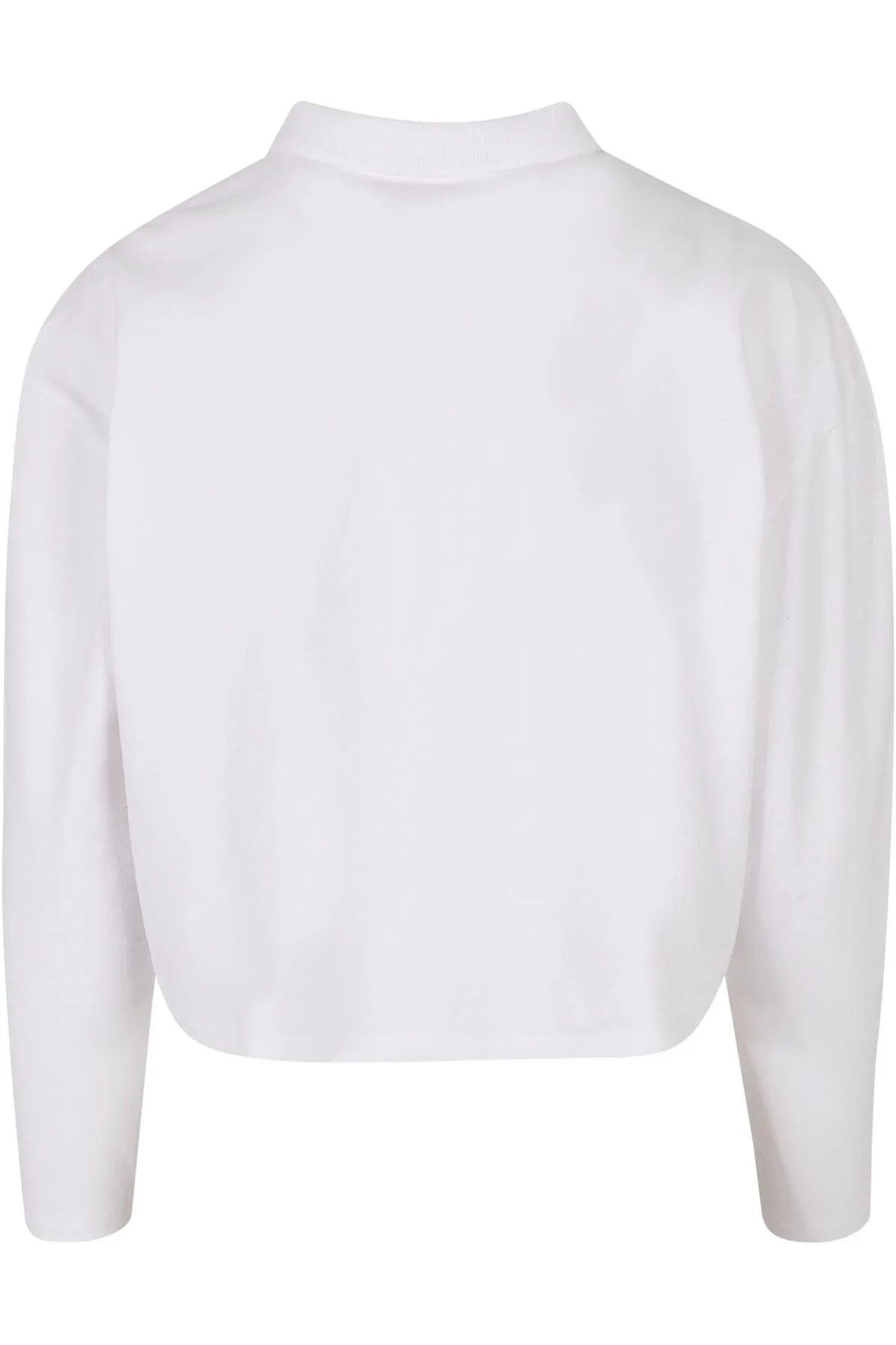 Urban Classics  Damen Ladies Short Oversized Polo Longsleeve
