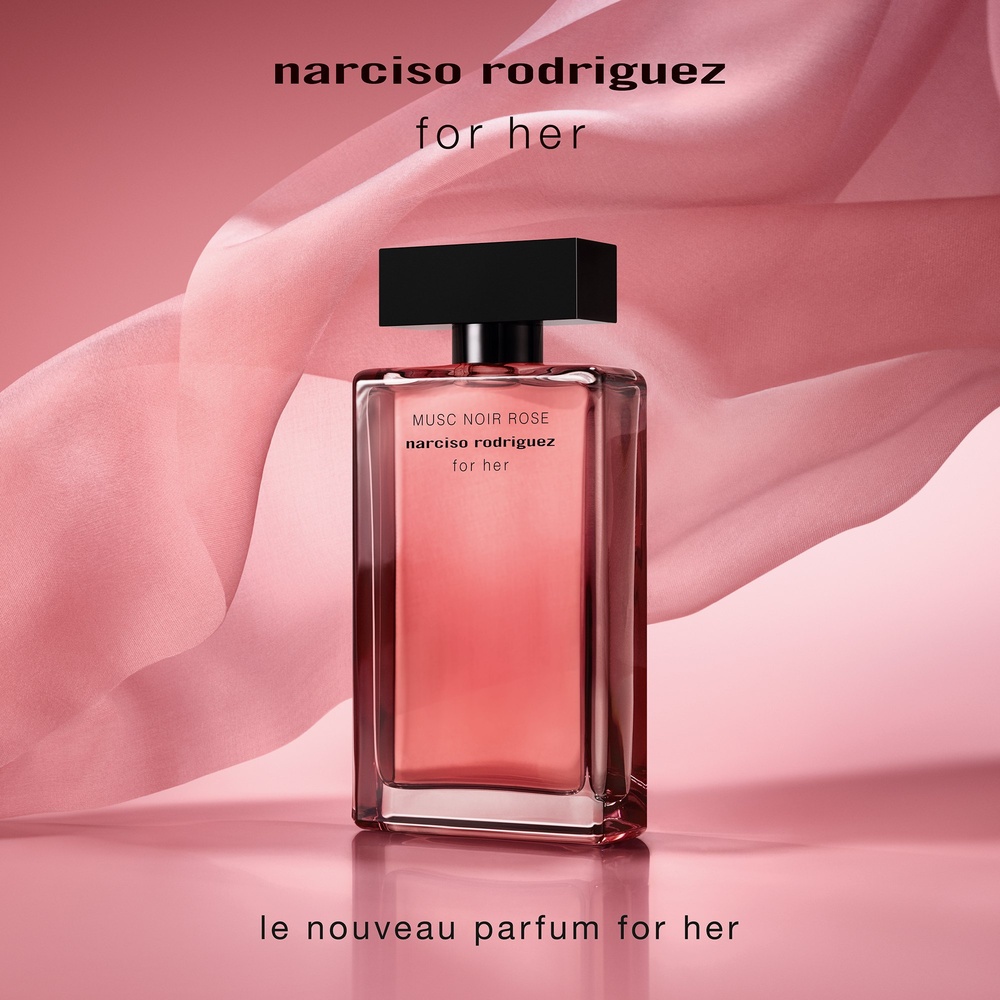 Narciso Rodriguez for her musc noir rose Eau de Parfum florale ambrée