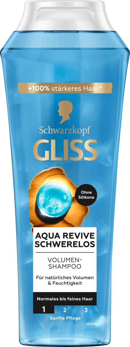 Shampoo Aqua Revive Schwerelos, 250 ml