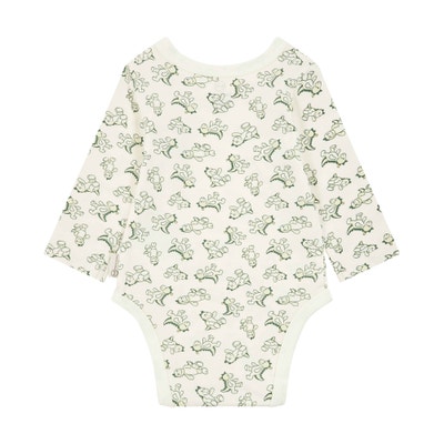 Body langarm, beige für Jungs