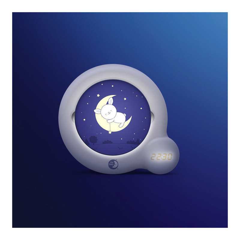 Veilleuse indicatrice de réveil Kid'Sleep Essential blanc Pabobo