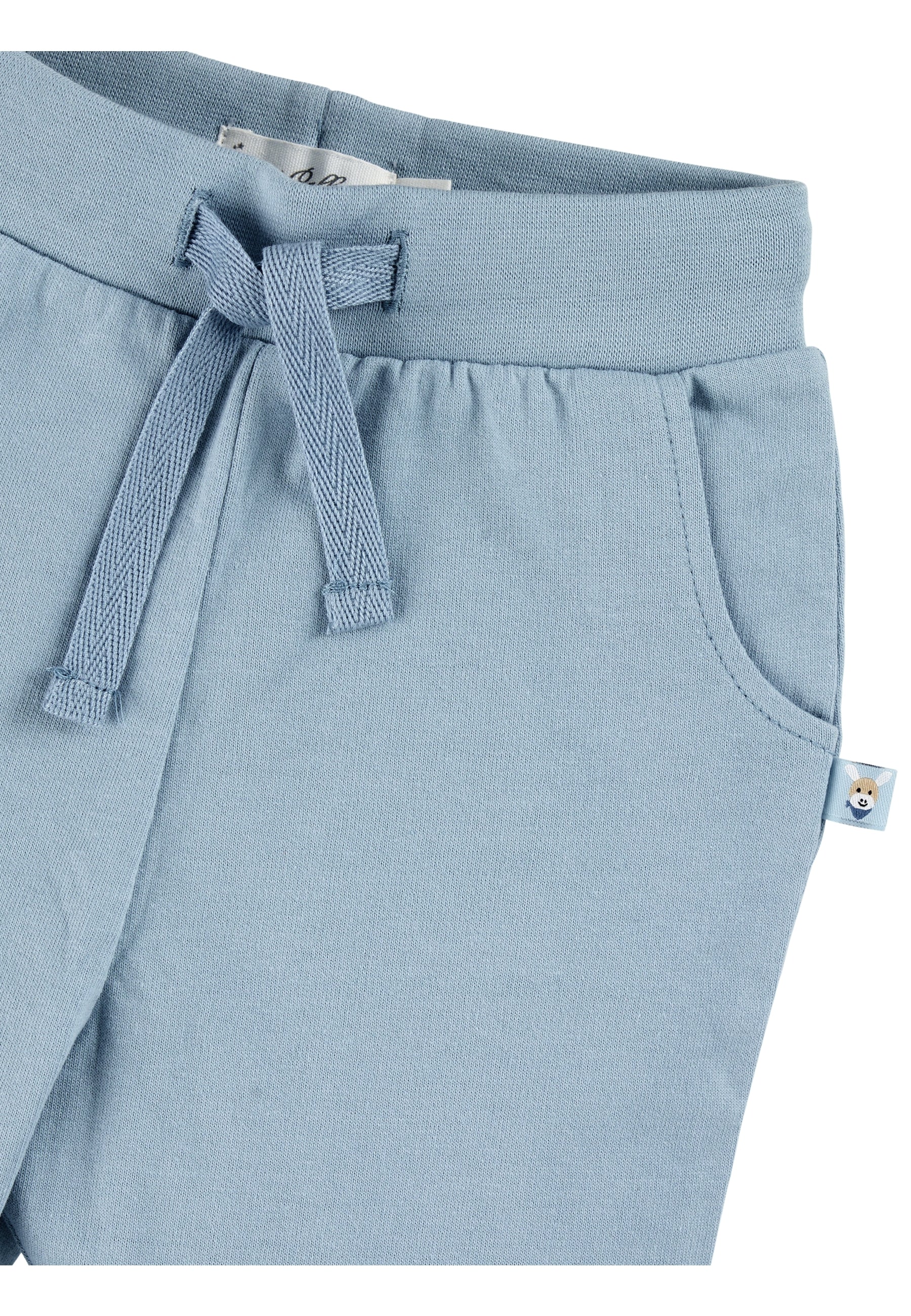 GOTS Hose aus leichtem Sweat mit Esel Emmi Patch