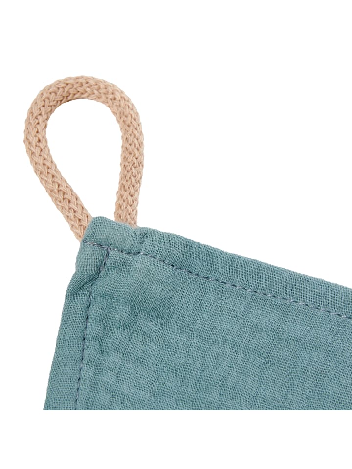 nordic coast company  Kuscheltuch Musselin Eis Mint günstig kaufen onesize