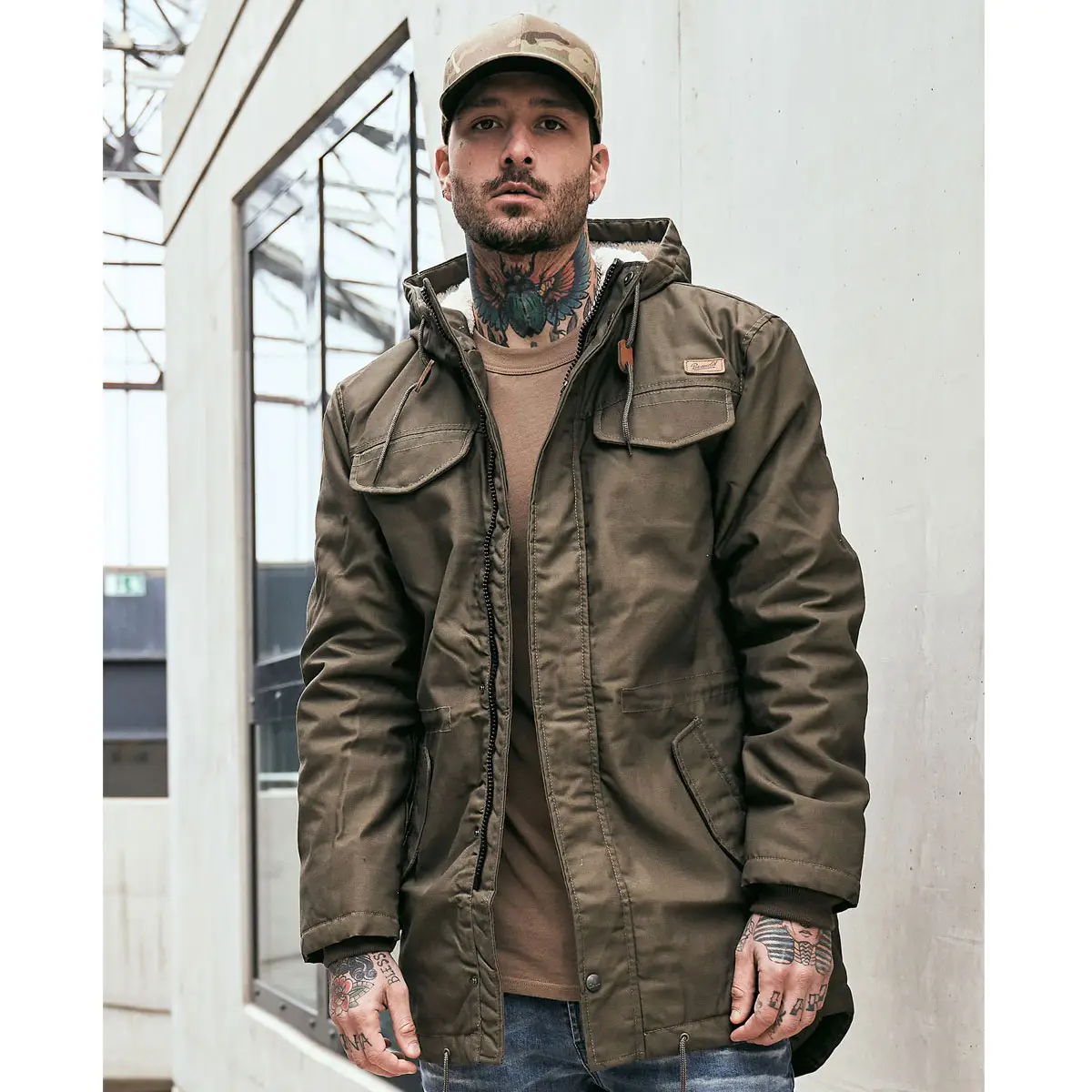 Brandit Marsh Lake Parka oliv