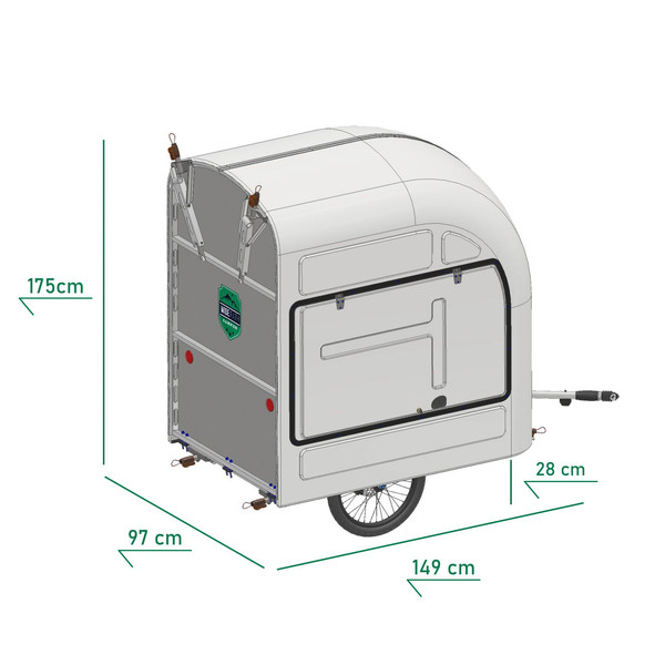 Bicycle Camper - Fahrradanhänger