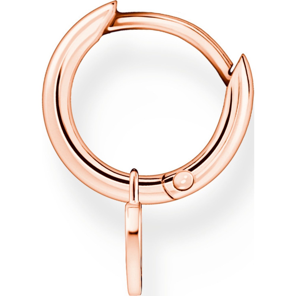 Thomas Sabo Boucle d'oreille unique 925 Argent Boucles d'oreilles