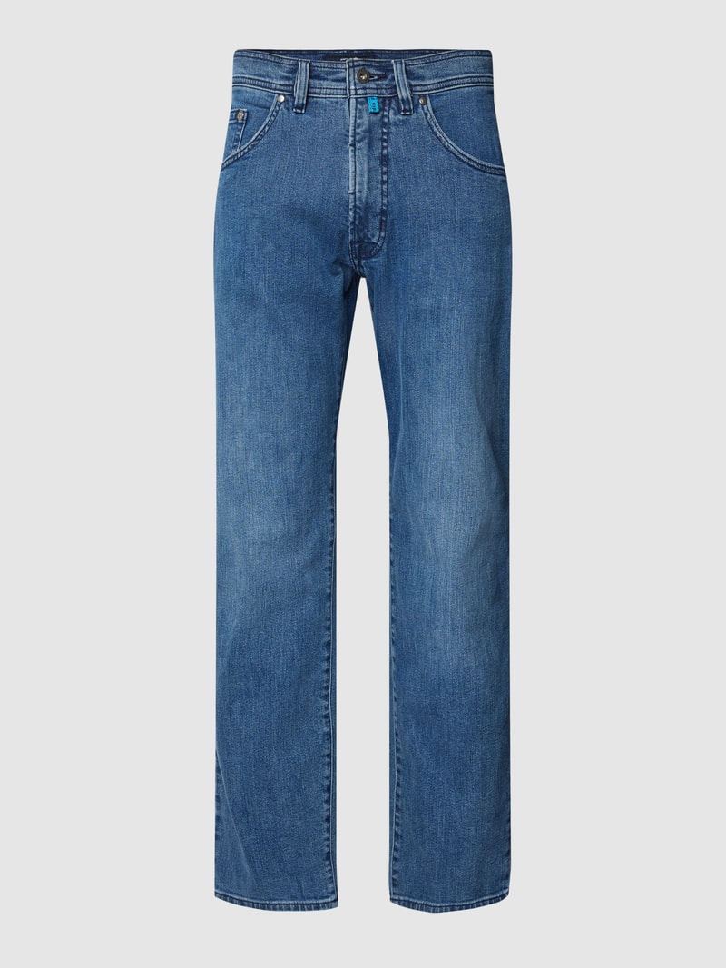 Regular Fit Jeans Modell 'Dijon' in blau