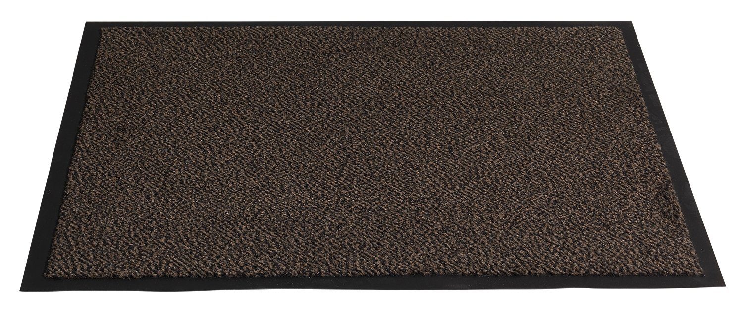Fußmatte MARSO, Braun, 80 x 60 cm Vinyl, Polypropylen, rechteckig