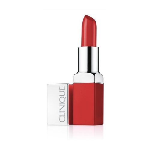 „Clinique Pop“ lūpų dažai + pagrindas 02 „Bare Pop“, 3,9 gramai
