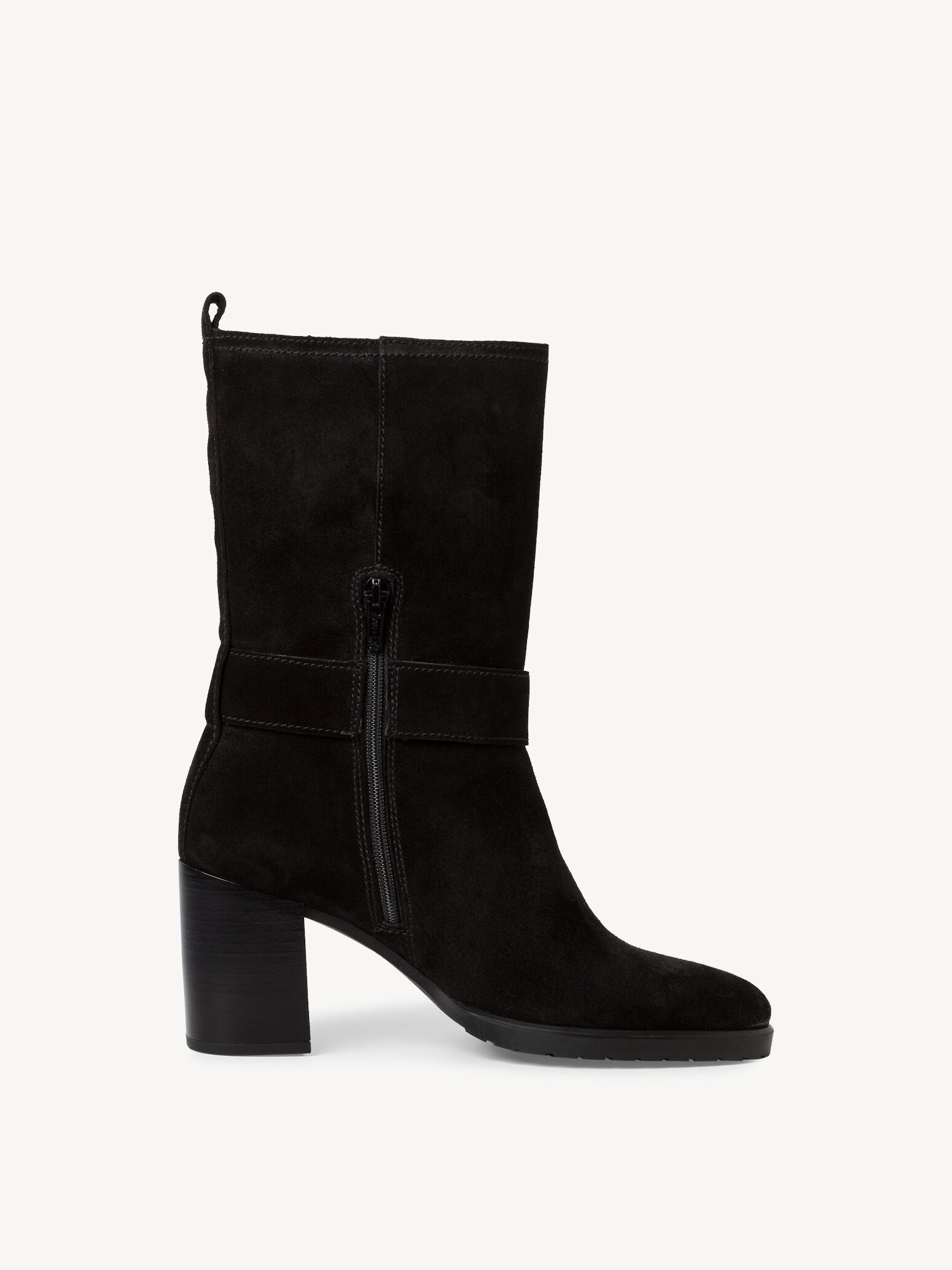 Bottes de cow-boy en cuir - noir