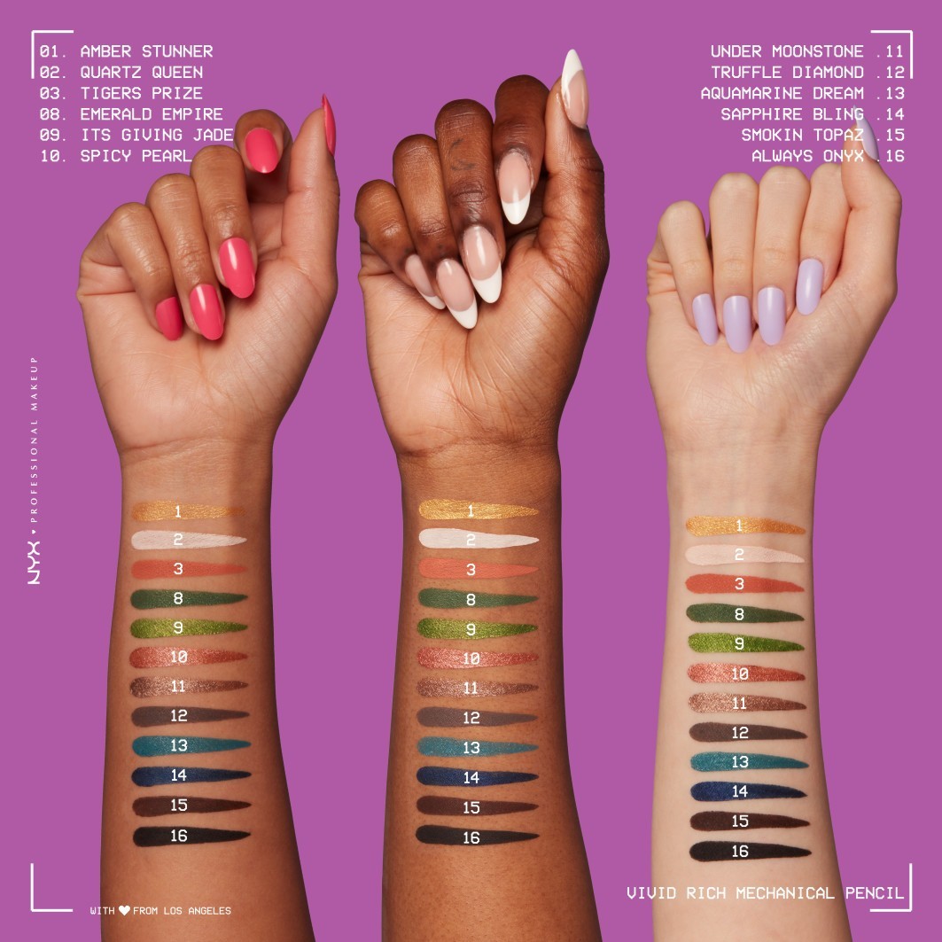 Trucco professionale NYX Vivid Rich