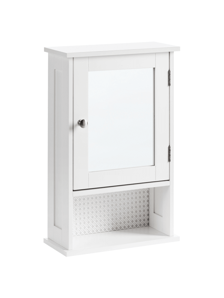 Beliani Bad-Spiegelschrank HUILA in Weiß - (W) 34 x (H) 53 x (L) 15 cm günstig kaufen onesize