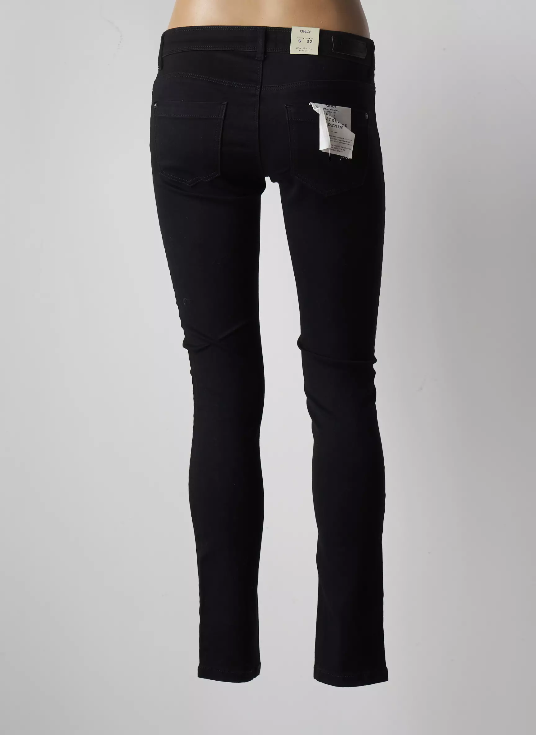 Only Jeans Skinny Femme couleur noir