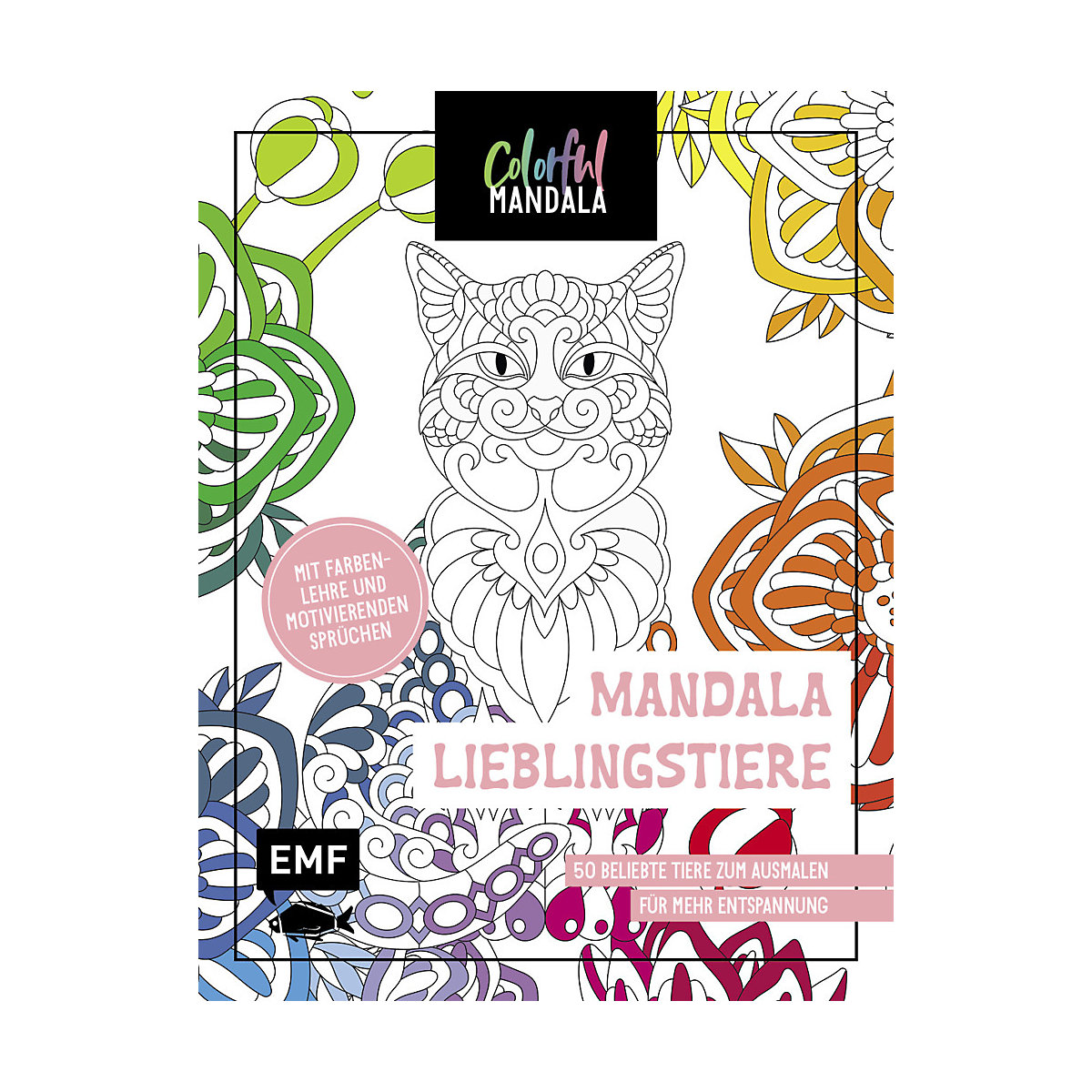 Colorful Mandala - Mandala - Lieblingstiere
