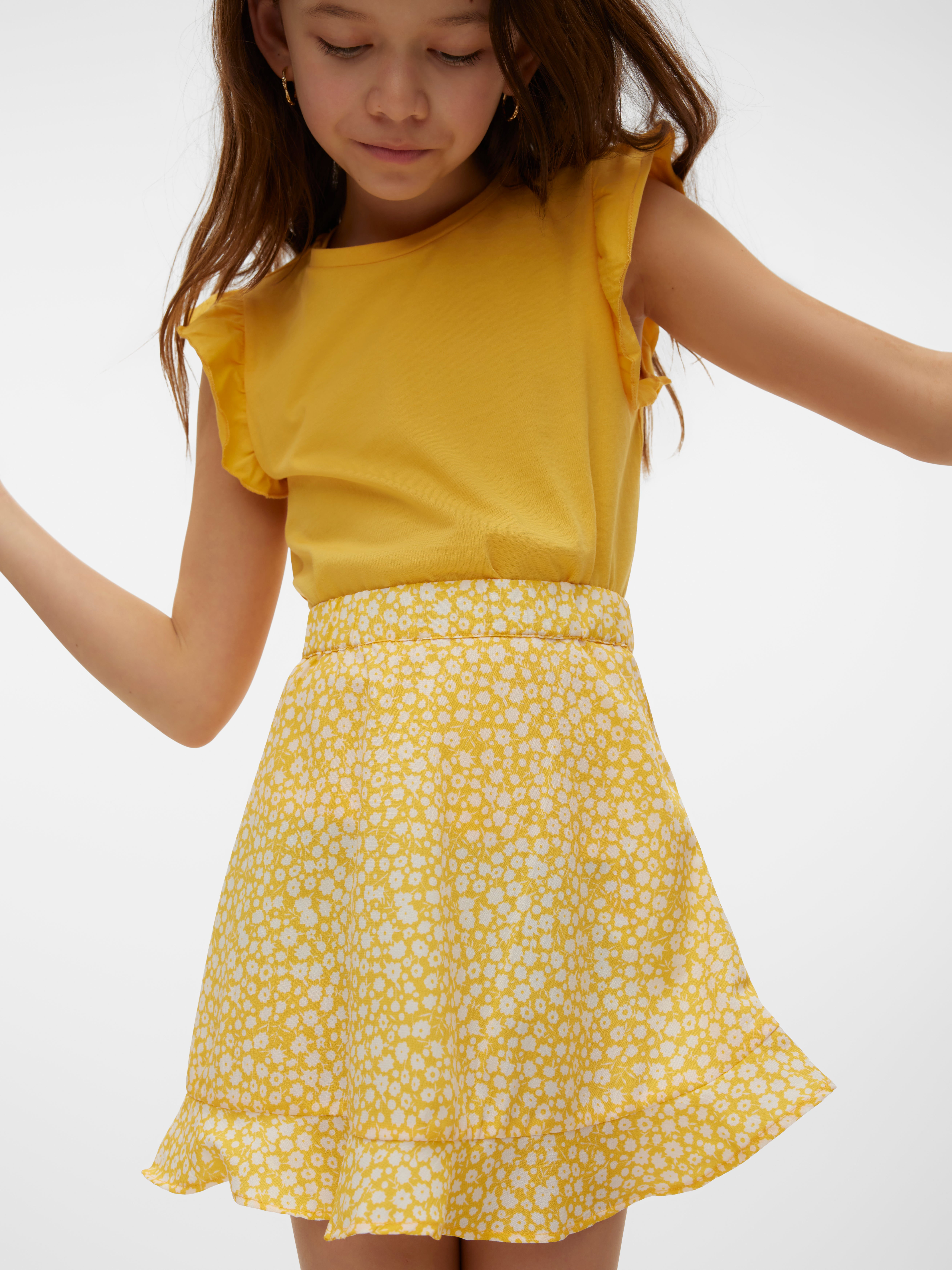 VMBLANCA Mittlere Taille Kurzer Rock
