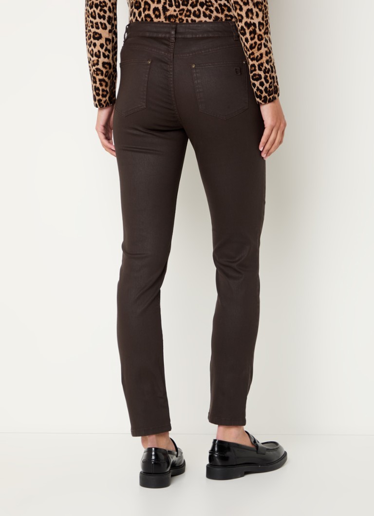 Blugi skinny cu talie înaltă și decolorare de la Gerard Darel Nouria