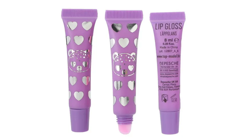 TOPModel Lipgloss Set BEAUTY and ME sortiert