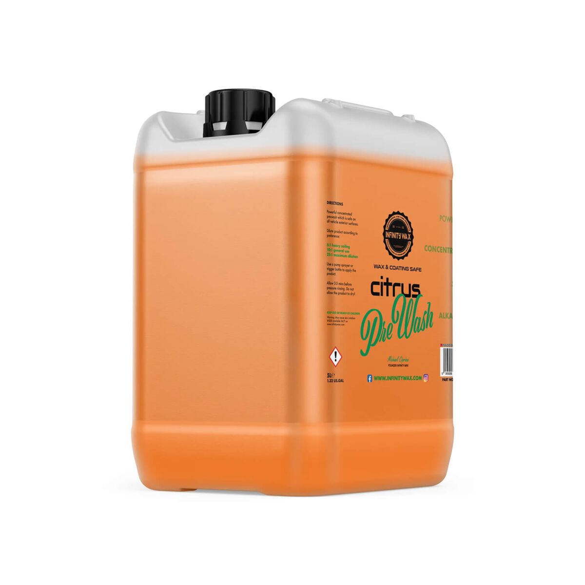 Infinity Wax Citrus Pre-Wash Hochleistungsreiniger 5L