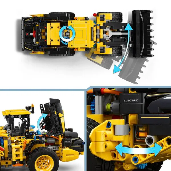 LEGO Technic 42209 Cargadora de ruedas eléctrica Volvo L120