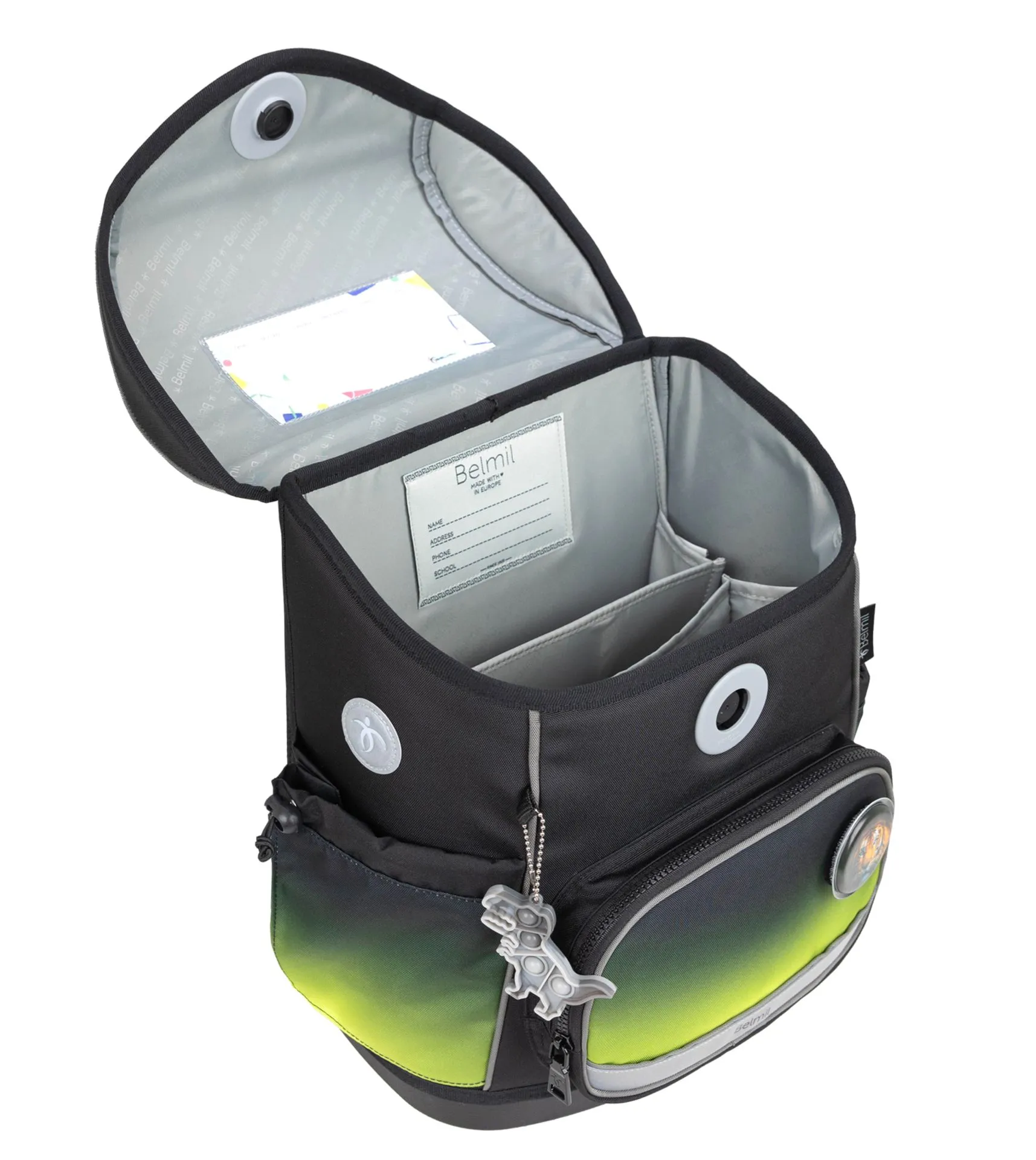 Belmil Premium Compact Plus Schulra﻿nzen-Set 5-tlg - Black Green