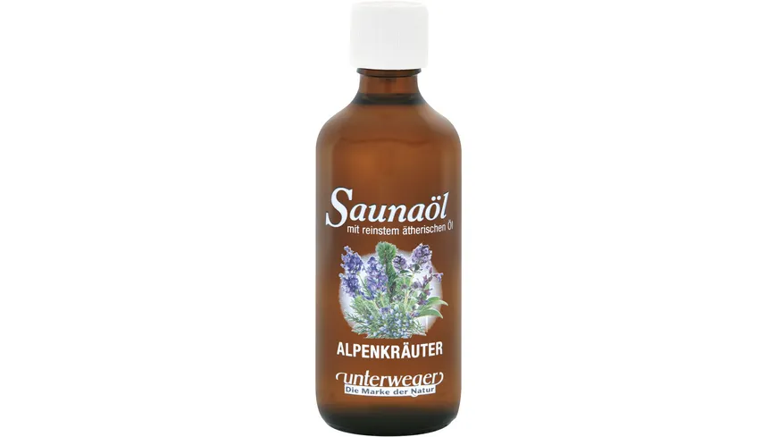 unterweger Saunaöl Alpenkräuter 100 ml