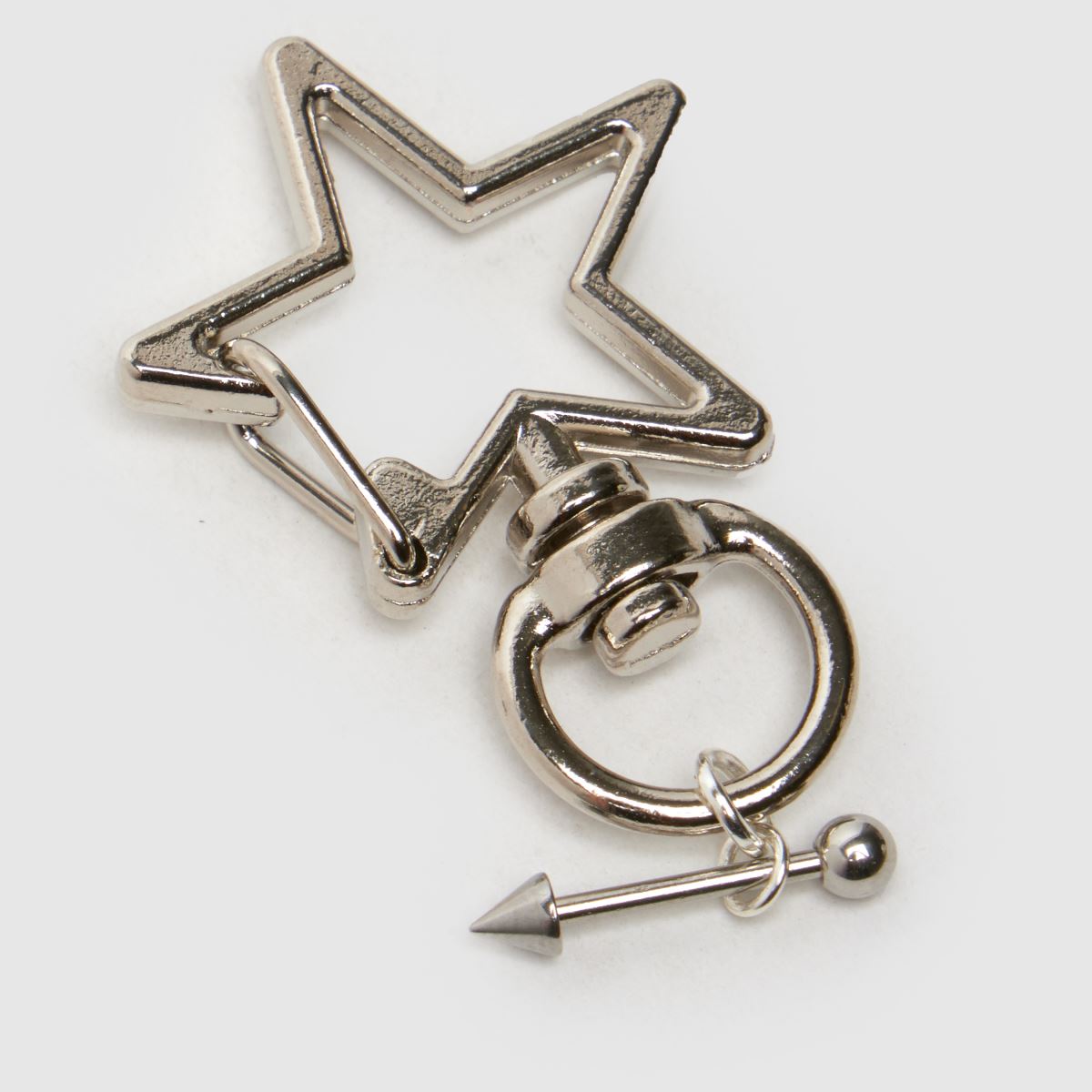 BEADS BY EDIE ezüst többcsillagos karabiner piercing medál