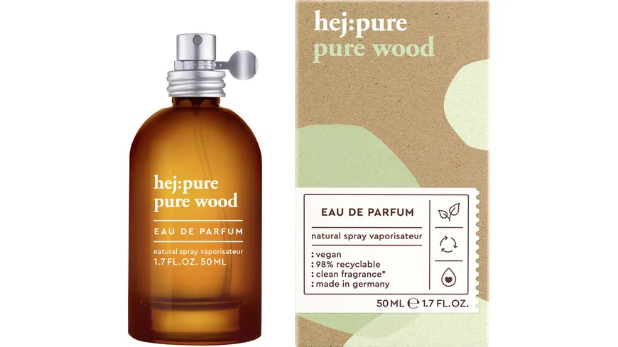 HEJ:PURE WOOD Eau de Parfum 50 ml