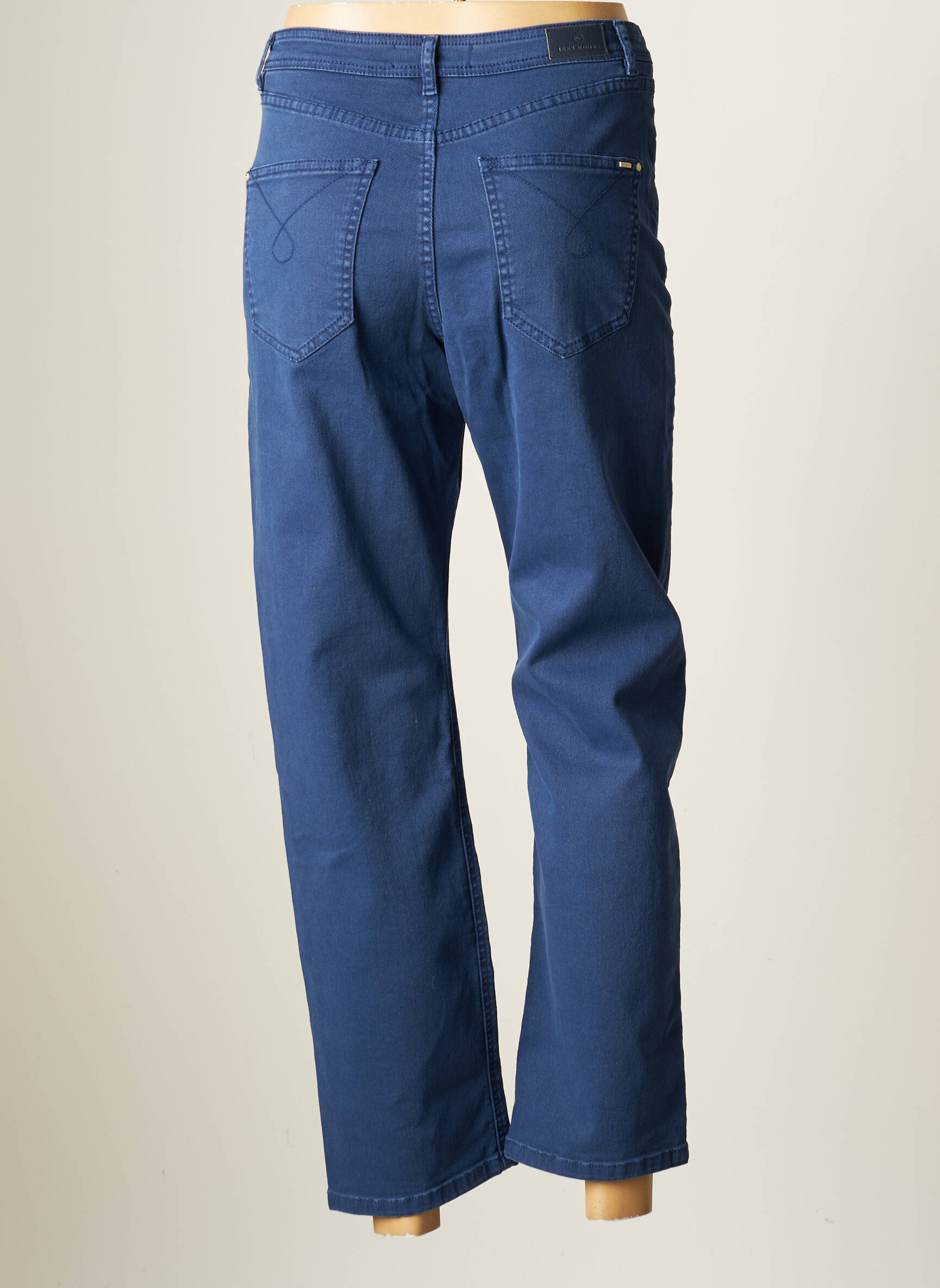 Ikks Jeans Coupe Droite Femme couleur bleu