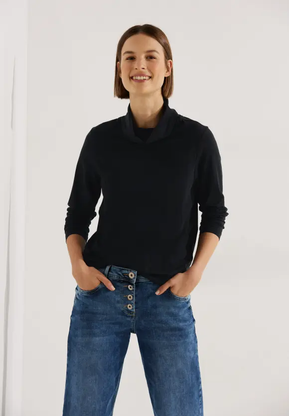 CECIL Jersey Basicshirt