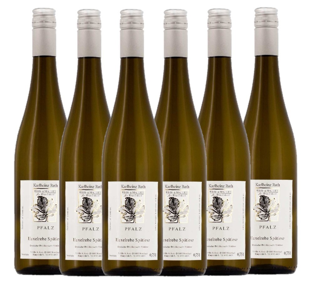 Wein- & Sektgut Karlheinz Roth Weingut Karlheinz Roth Huxelrebe Spätlese lieblich 2023 - 6er Karton