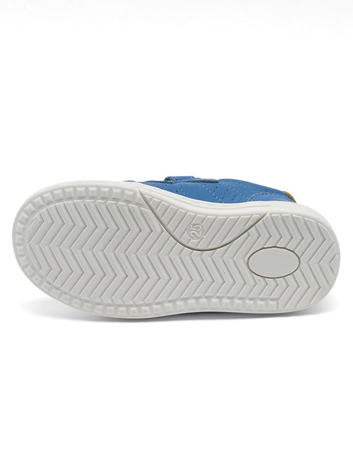 bisgaard Leder-Sneakers in Blau günstig kaufen