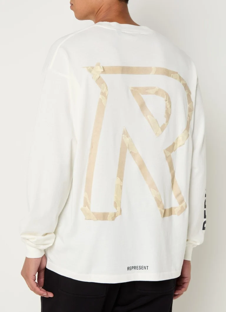 Represent Masking Tape long sleeve with logo and back print
