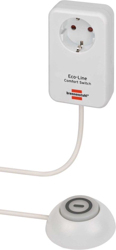 Brennenstuhl 1508220 Eco-Line Comfort Switch adapter EL CSA1 zewnętrzny przełącznik nożny