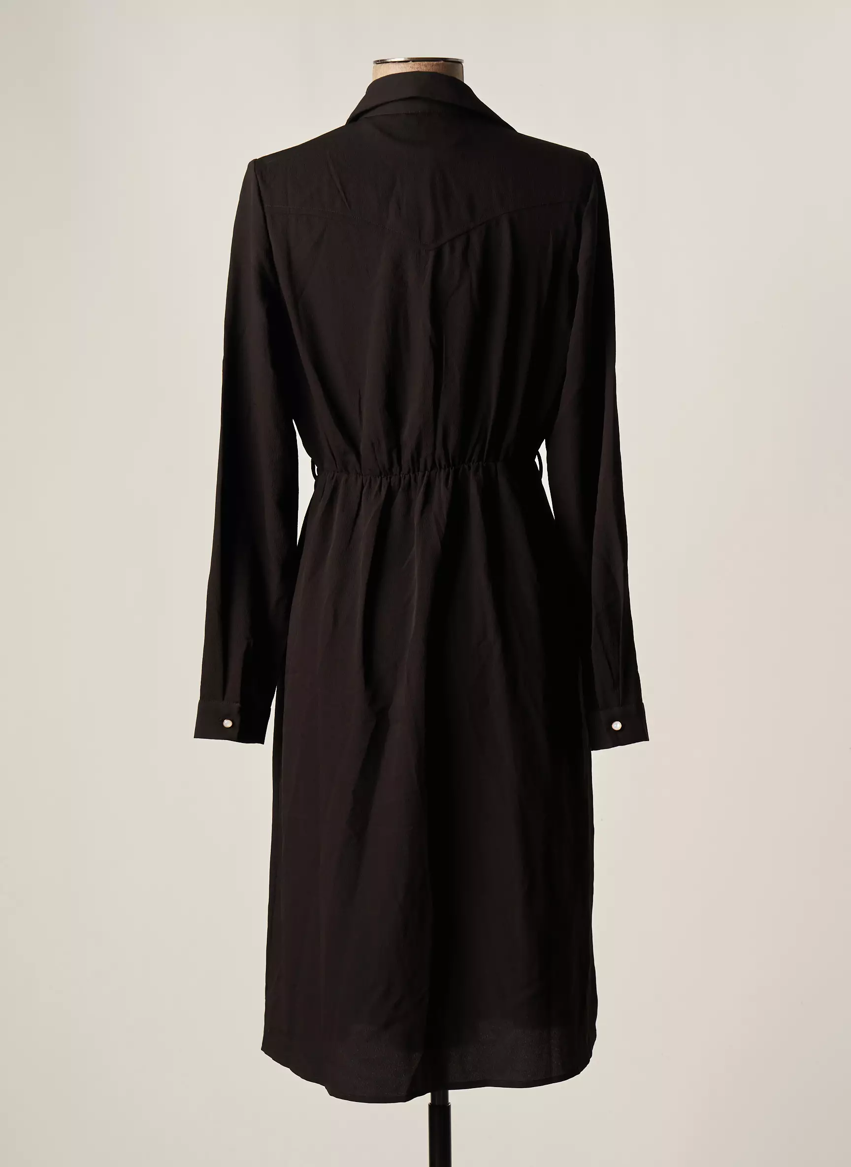Vero Moda Robes Mi Longues Femme couleur noir
