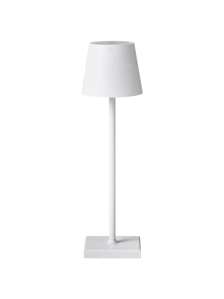 Beliani Tischleuchten BACEIRO in Weiß - (W) 10 x (H) 38 x (L) 10 cm günstig kaufen onesize