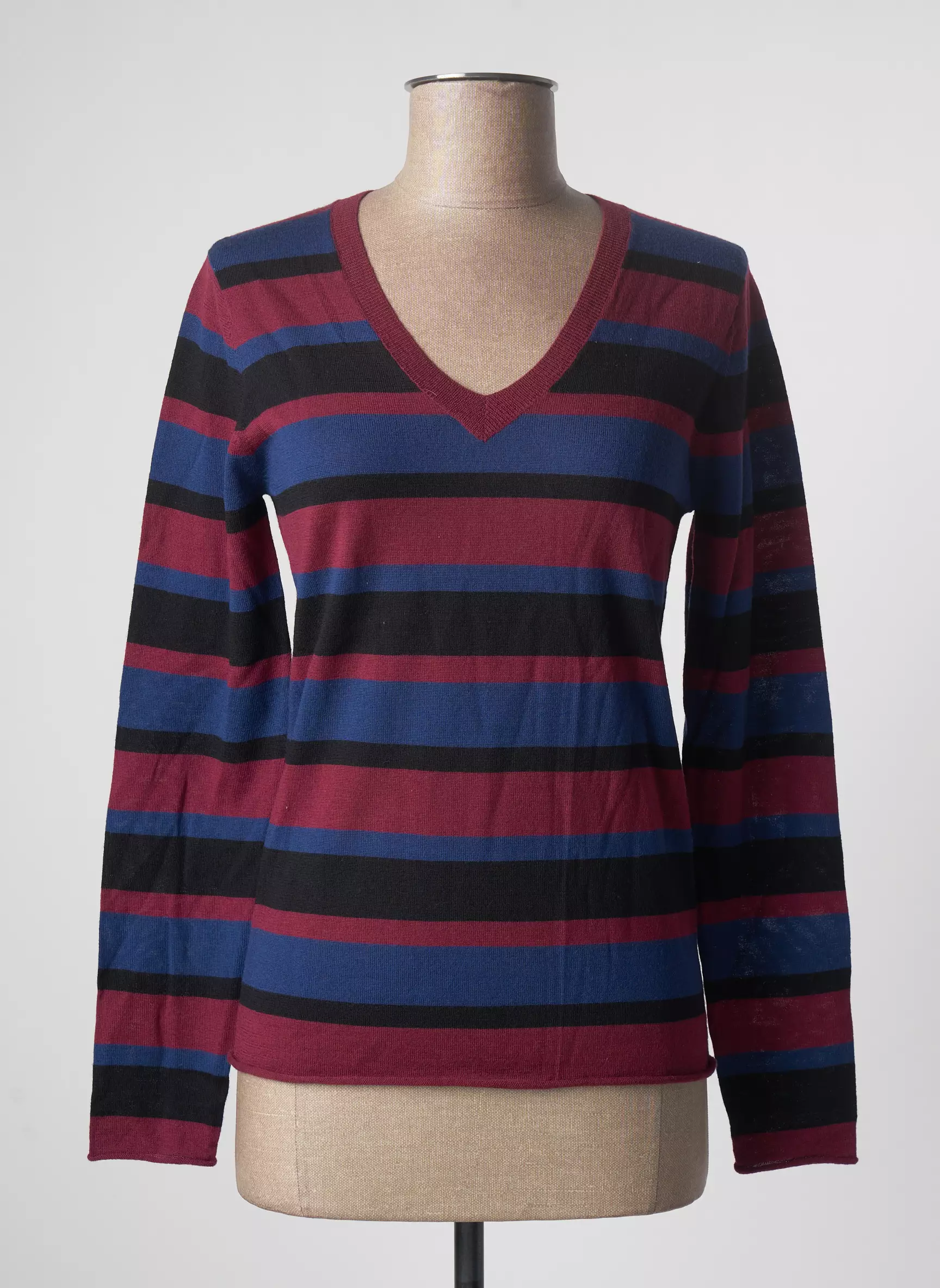 Stefan Green Pulls Femme couleur rouge