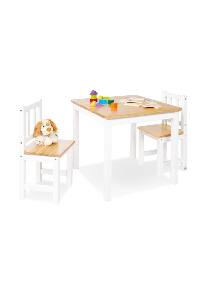 Pinolino 3-tlg. Set Kindersitzgruppe 'Fenna' in weiß günstig kaufen onesize