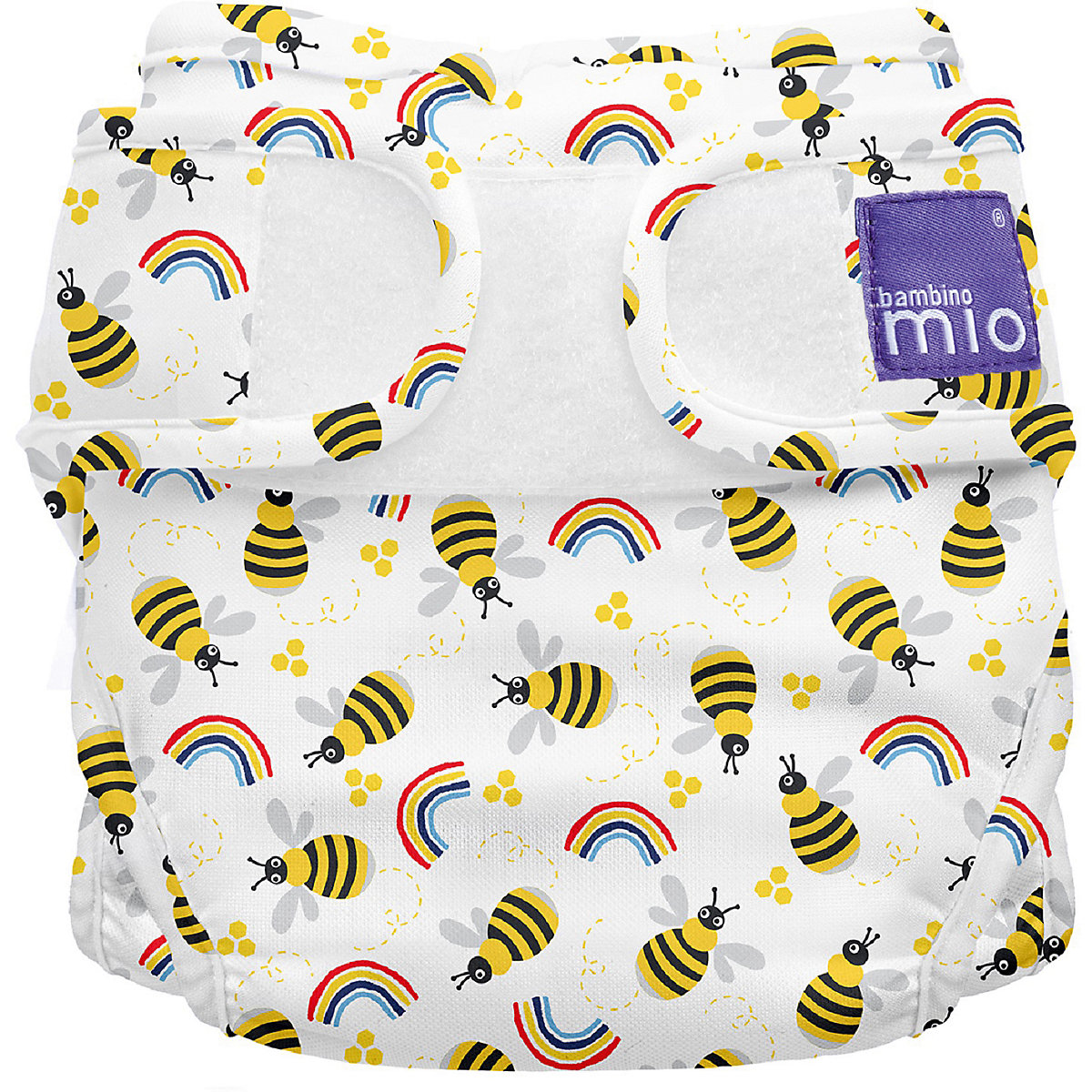Bambino Mio, mioduo Windelüberhose, Bienenstock, Größe 2 (9Kg+)