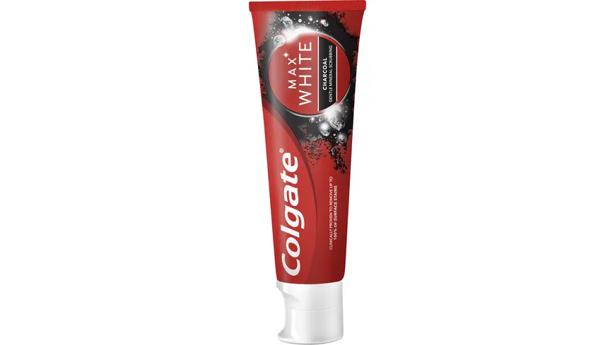 Colgate Max White Charcoal Zahnpasta mit Aktivkohle 75 ml
