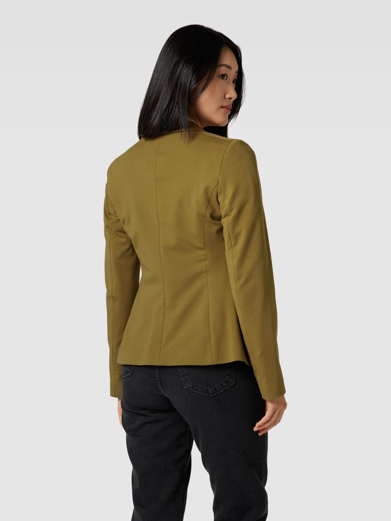Blazer mit Knopfverschluss in grün