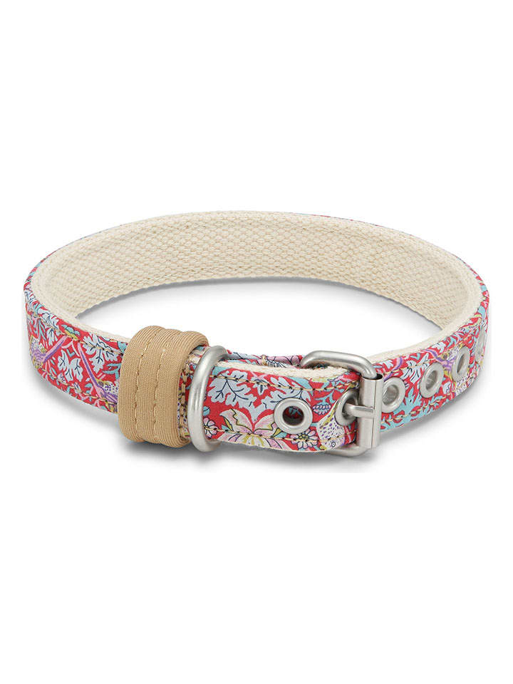 VOV & VUF Hundehalsband in Rot/ Bunt günstig kaufen 73 cm