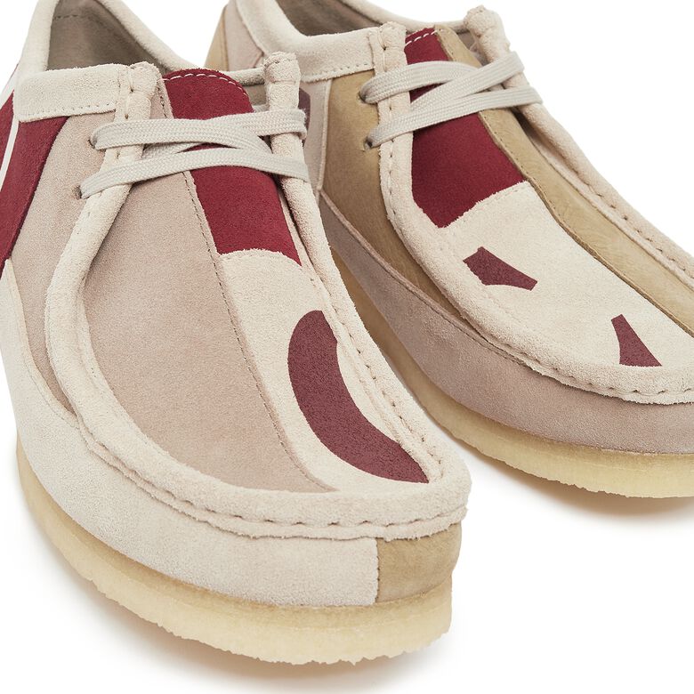 Clarks x Franck Pellegrino Wallabee Red Combi red combi