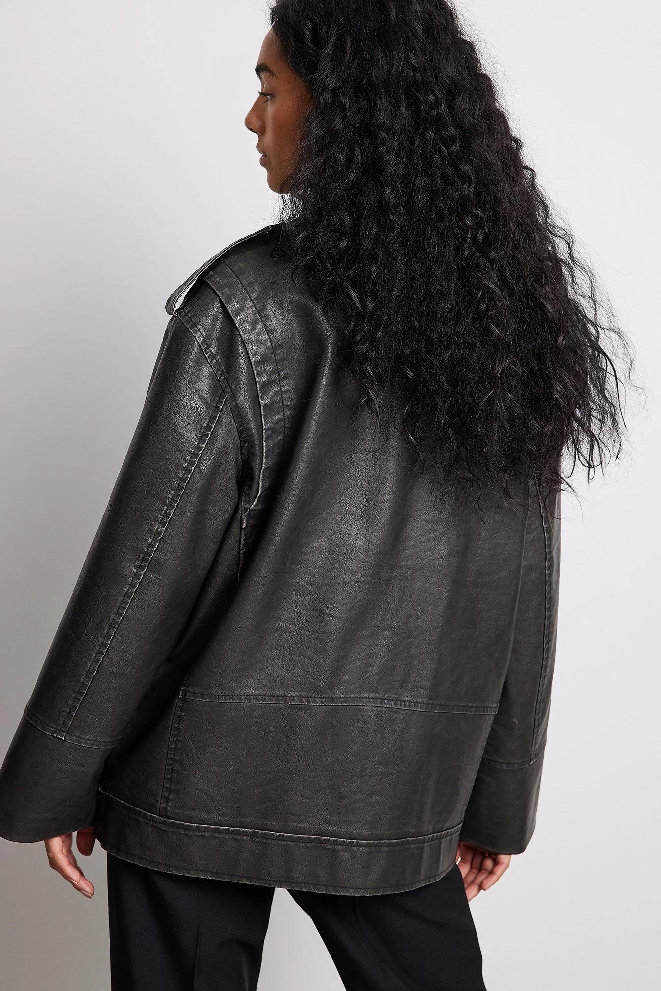 PU Biker Jacke