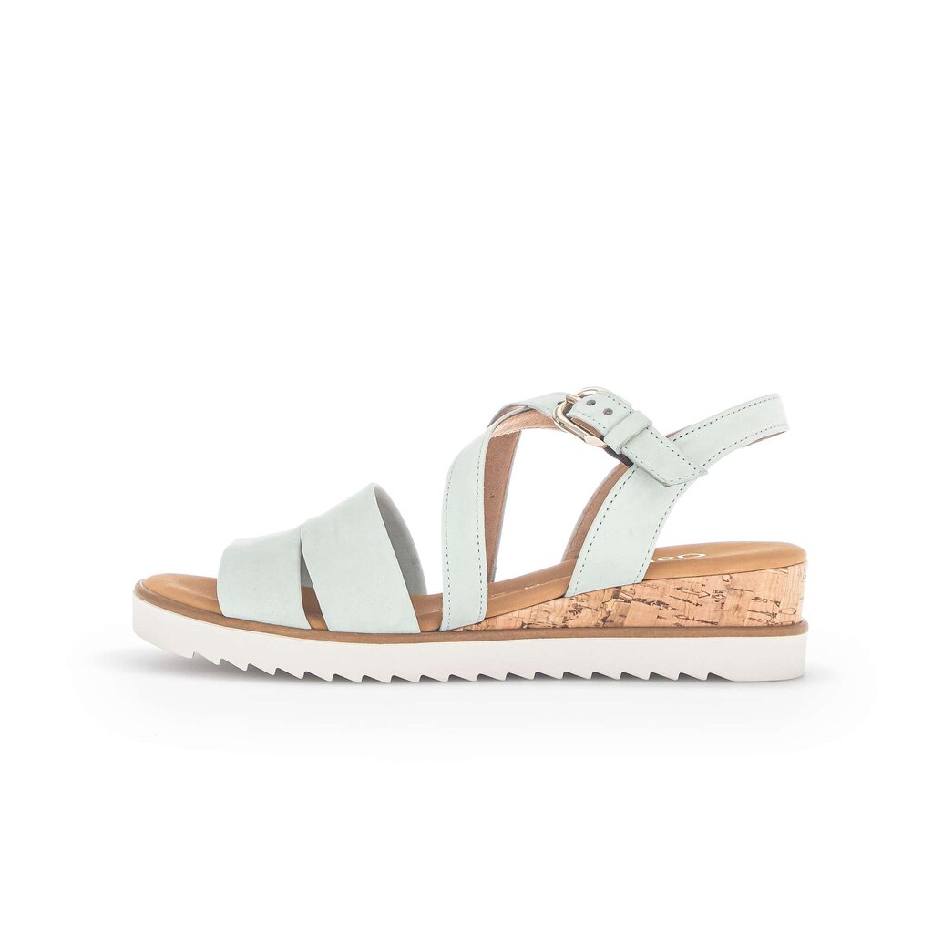 Gabor comfort Keilsandalette grün