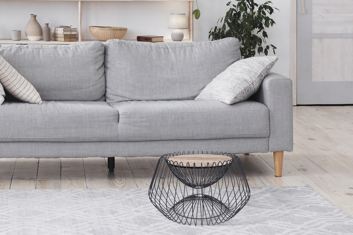 Kayoom Beistelltisch Malibu 325 Braun / Schwarz