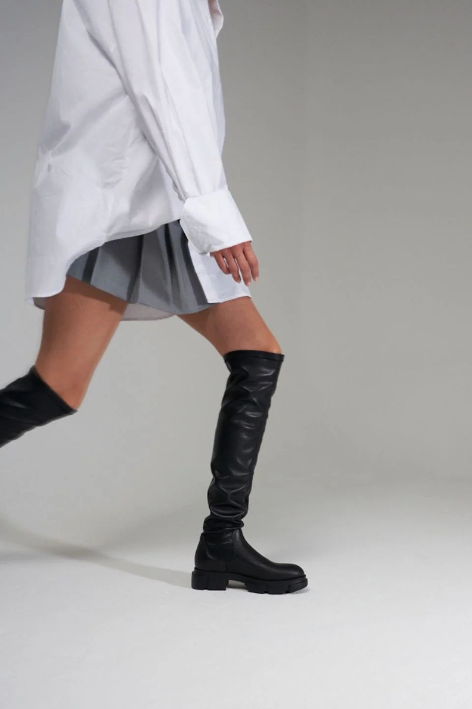 CPH544 vitello/vegan stretch black