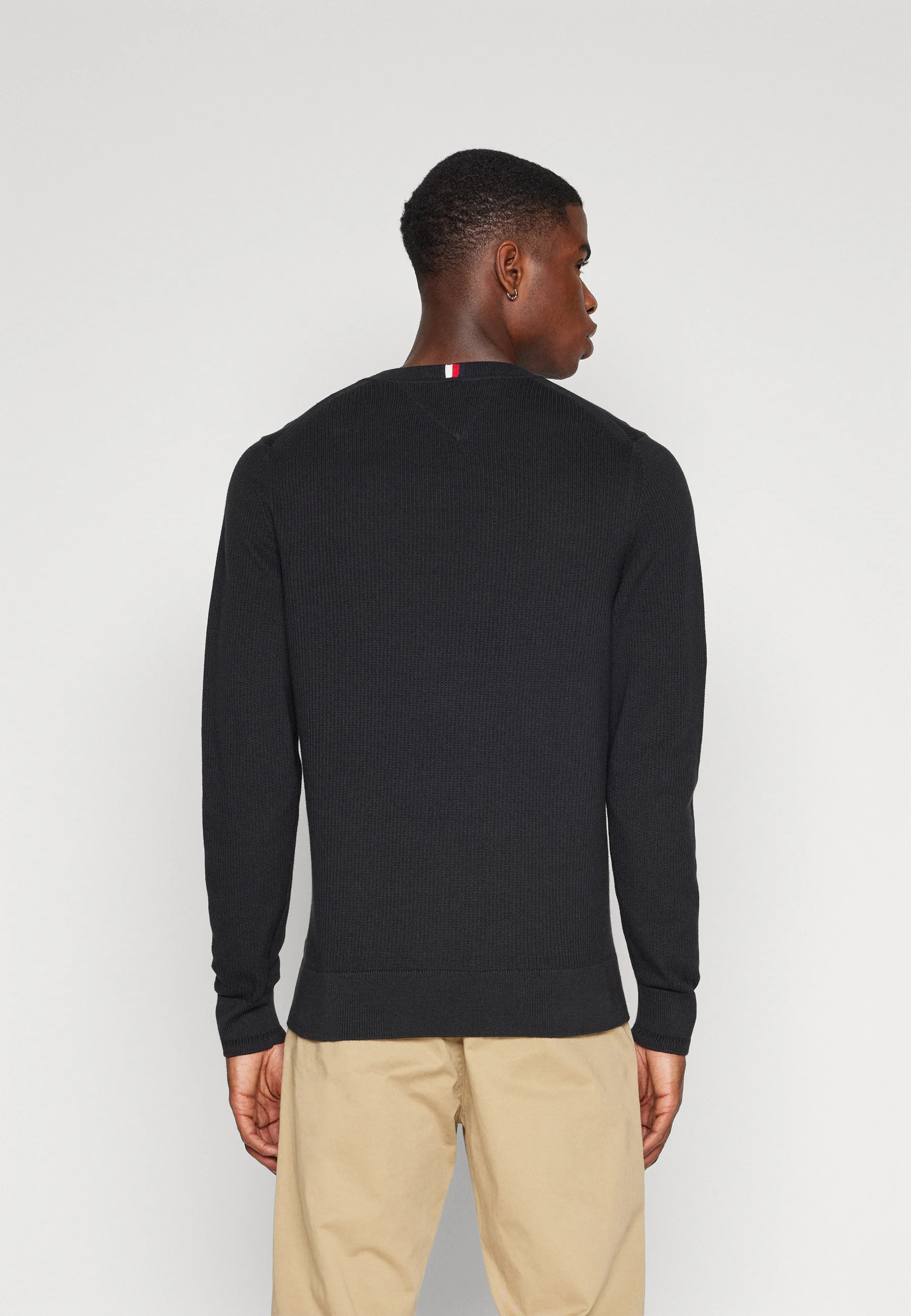 Tommy Hilfiger CHAIN RIDGE C NECK - Suéter